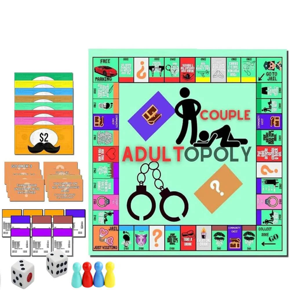 Adult-Opoly – The Game of Love, Laughter & a Little Mischief