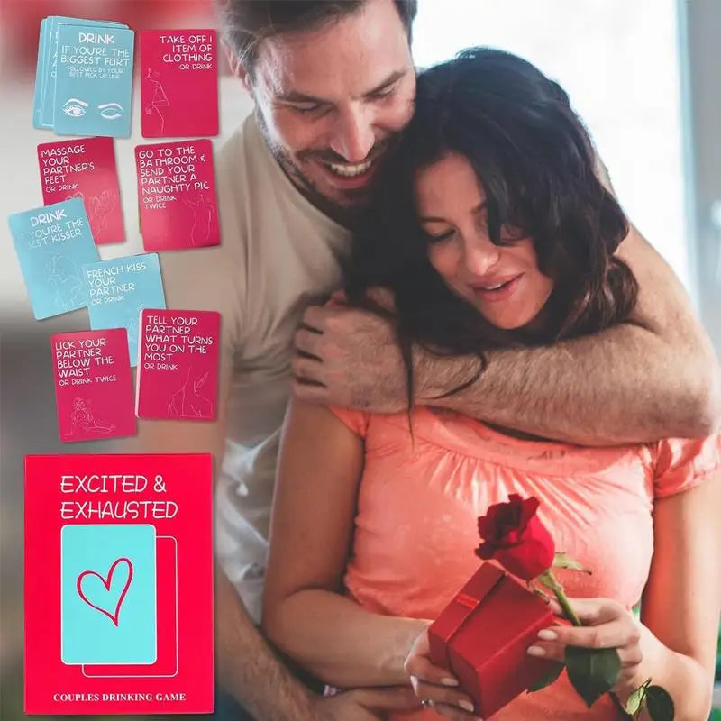 Excited & Exhausted Intimacy Deck – The Card Game That Brings Couples Closer