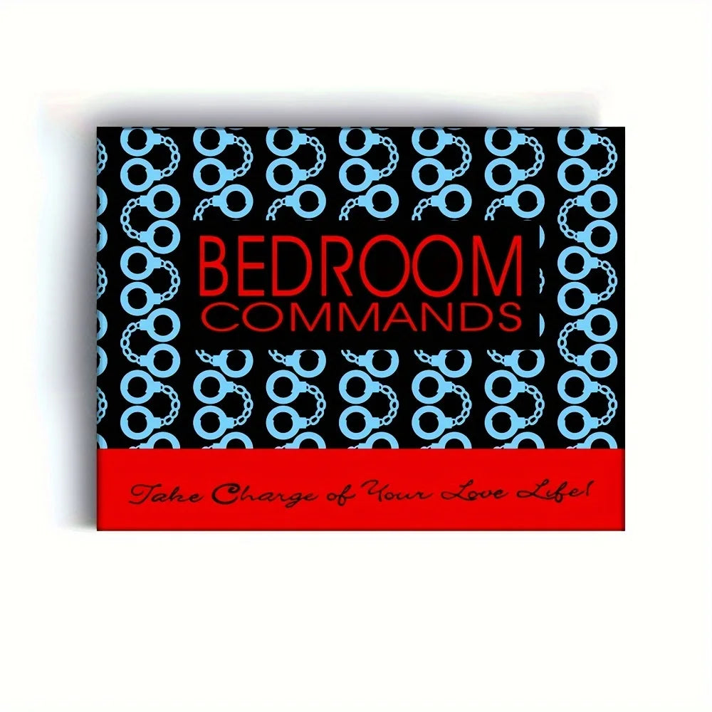 Bedroom Commands – The Ultimate Bedroom Card Game for Kinky Couples