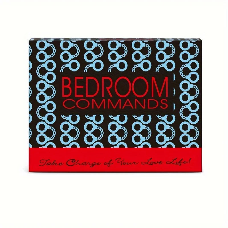 Bedroom Commands – The Ultimate Bedroom Card Game for Kinky Couples