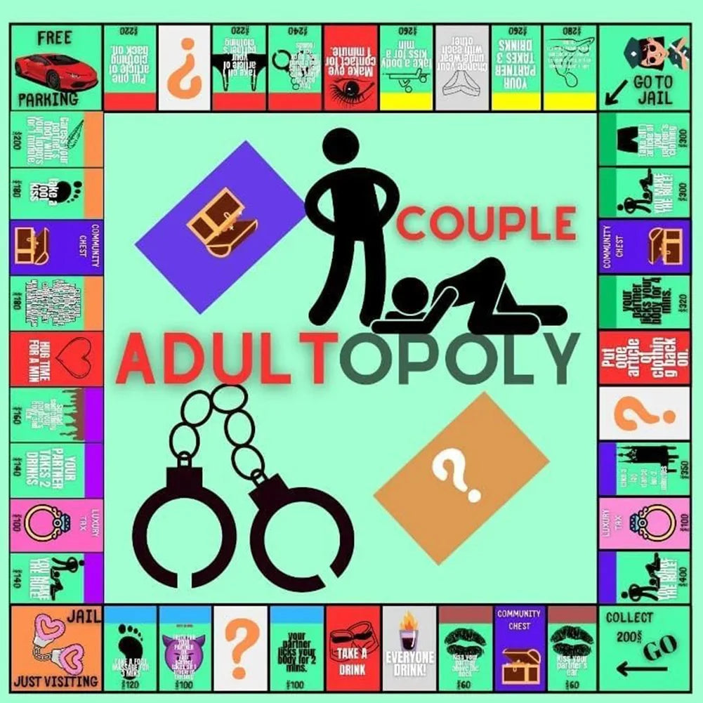 Adult-Opoly – The Game of Love, Laughter & a Little Mischief