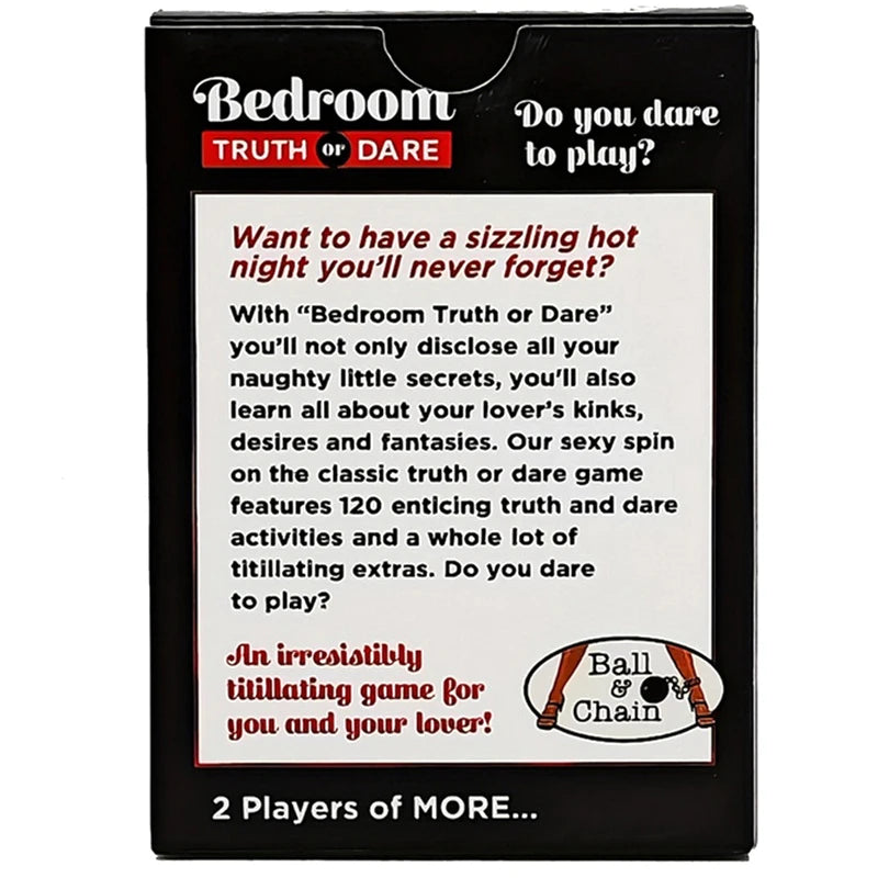 Bedroom Truth or Dare – The Ultimate Couple’s Game