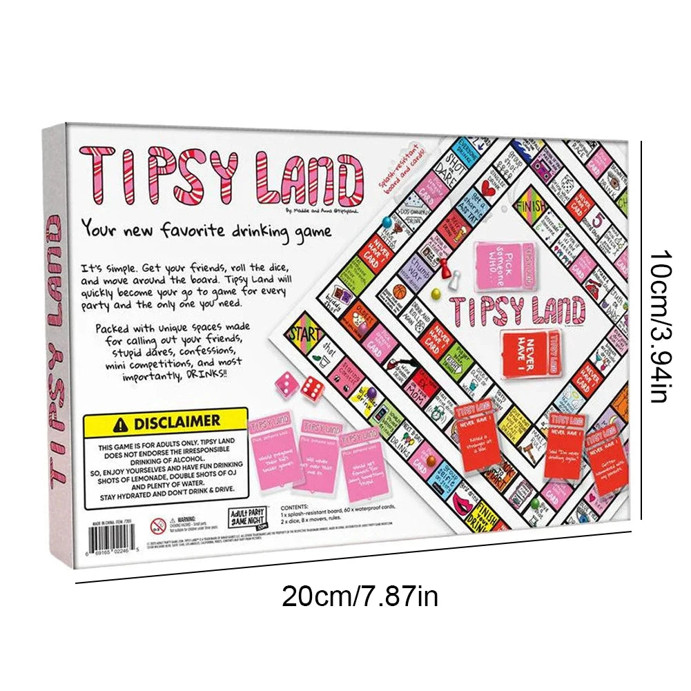 Tipsy Land – The Ultimate Party Drinking Game